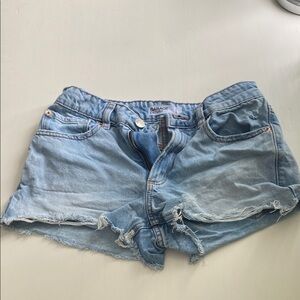 Garage Light Blue Denim Shorts